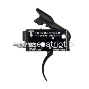Mechanizm Spustowy TRIGGERTECH AR9 Competitive – Pro Curved – PVD Black – Single Stage