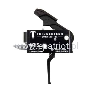 Mechanizm Spustowy TRIGGERTECH AR15 Competitive – Flat – PVD Black – Single Stage