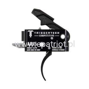 Mechanizm Spustowy TRIGGERTECH AR15 Competitive – Pro Curved – PVD Black – Single Stage