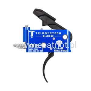 Mechanizm Spustowy TRIGGERTECH AR15 Diamond – Pro Curved – PVD Black – Single Stage