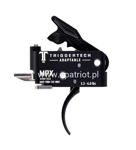 Mechanizm Spustowy TRIGGERTECH MPX Adaptable – Curved – PVD Black – Two Stage