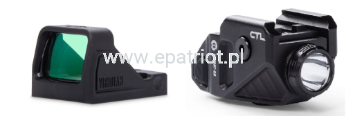 Zestaw Viridian kolimator RFX11 + latarka CTL