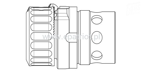 B&amp;T Adapter HUB QDR typ ROTEX kal. .223 Rem (TITAN)