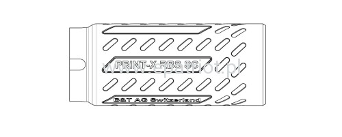 B&amp;T Print-X RBS Sub Compact TITAN kal. 308 Win