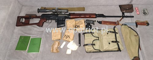 Karabin Dragunov SWD oryginalny 1985 produkcja Rosyjska