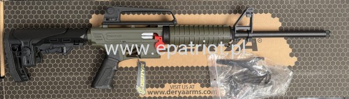 Karabinek DERYA TM22 A 18 Feather zielony kal. 22LR