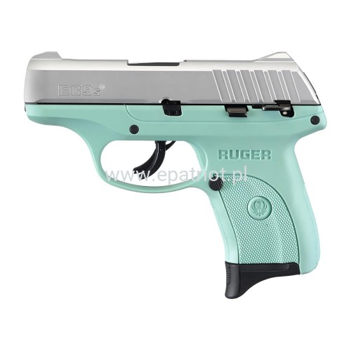 Pistolet Ruger EC9s Aluminium/Turquise 13200