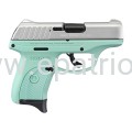 Pistolet Ruger EC9s Aluminium/Turquise 13200