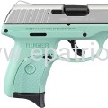 Pistolet Ruger EC9s Aluminium/Turquise 13200